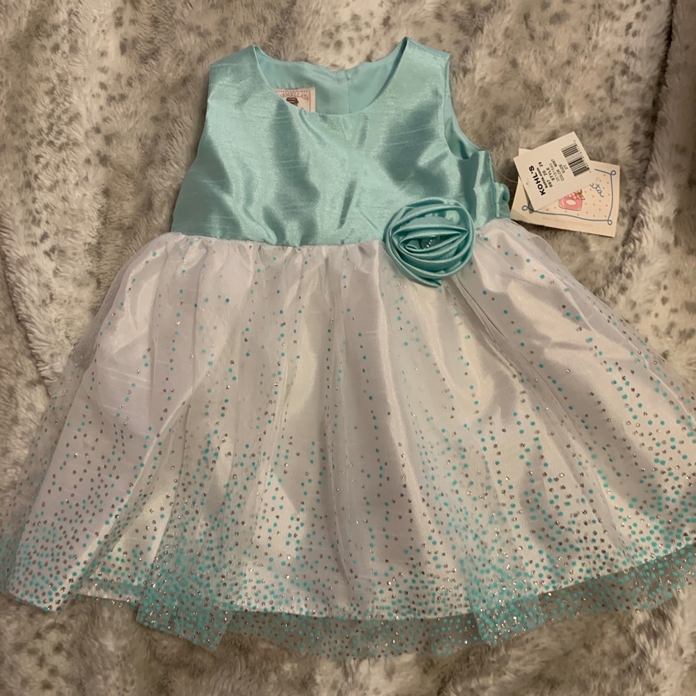 NWT 2T blue-mint dress